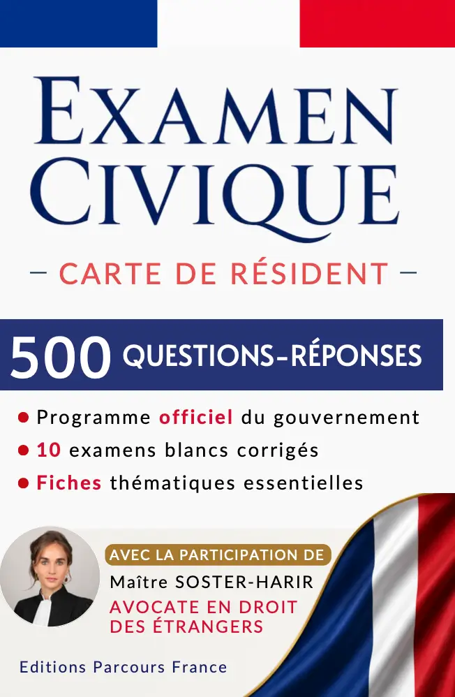 Examen civique — Carte de résident, 500 questions-réponses